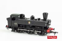 KMR-307B Rapido Class 16XX Steam Locomotive number 1629 in BR Black with early emblem and Busby chimney - pristine finish